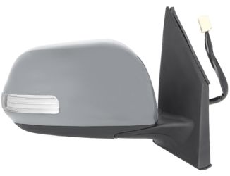 ESPEJO RETROVISOR TOYOTA RAV4 2009-2010 ELECTRICO / TERMICO / PILOTO INTERMITENTE / IMPRIMADO / DERECHO