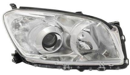 FARO DELANTERO TOYOTA RAV4 2009-2010 BASE CROMADA / CON MOTOR / DERECHO