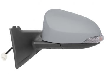 ESPEJO RETROVISOR TOYOTA YARIS 2017-2020 ELECTRICO / PILOTO / IMPRIMADO / IZQUIERDO