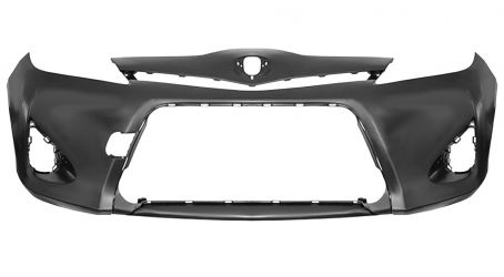 PARACHOQUES TOYOTA YARIS 2011-2014 DELANTERO / MODELO HYBRID / IMPRIMADO