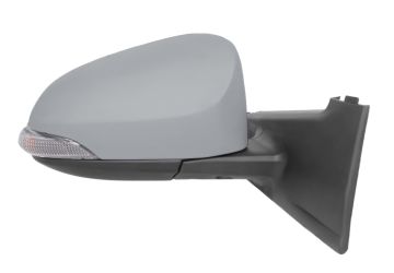 ESPEJO RETROVISOR TOYOTA YARIS 2011-2014 MANUAL / PILOTO INTERMITENTE / IMPRIMADO / DERECHO