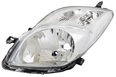 FARO TOYOTA YARIS 2009-2011 TIPO VALEO / BASE CROMADA / IZQUIERDO
