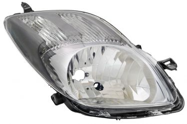 FARO TOYOTA YARIS 2009-2011 TIPO VALEO / BASE NEGRA / DERECHO