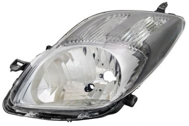 FARO TOYOTA YARIS 2009-2011 TIPO VALEO / BASE NEGRA / IZQUIERDO