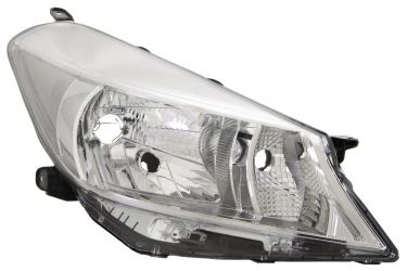 FARO TOYOTA YARIS 2011-2014 BASE CROMADA / DERECHO