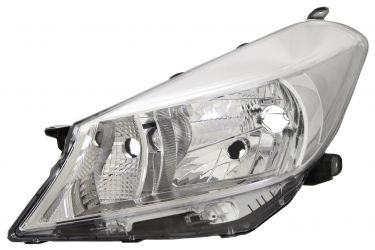 FARO TOYOTA YARIS 2011-2014 BASE CROMADA / IZQUIERDO