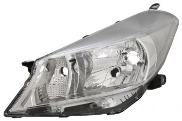 FARO TOYOTA YARIS 2011-2014 BASE OSCURA / IZQUIERDO