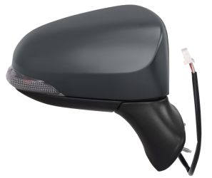 ESPEJO RETROVISOR TOYOTA AVENSIS 2015-2018 ELECTRICO / TERMICO / PILOTO INTERMITENTE / ABATIBLE ELECTRICAMENTE / IMPRIMADO / DERECHO