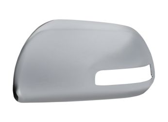 CARCASA ESPEJO RETROVISOR TOYOTA HILUX 2016-2021 PILOTO INTERMITENTE / CROMADA / IZQUIERDA