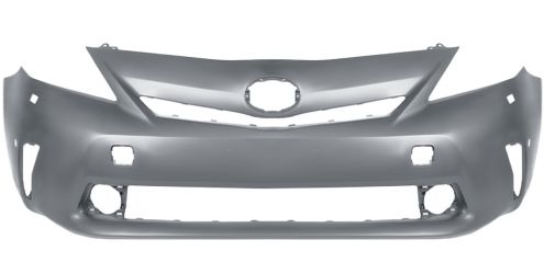 PARACHOQUES TOYOTA PRIUS+ 2012-2015 DELANTERO / CON SENSOR / CON LAVAFAROS / IMPRIMADO