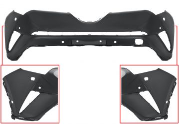 PARACHOQUES TOYOTA C-HR 2016-2020 DELANTERO / CON LAVAFAROS / CON 4 SENSORES / CON PARK ASSIST
