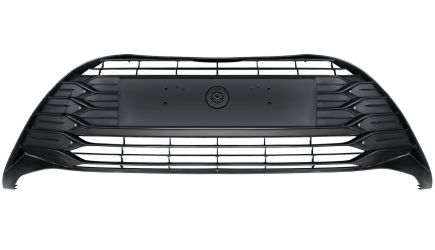 REJILLA TOYOTA YARIS 2017-2020 PARACHOQUES DELANTERO / NEGRO BRILLANTE / CENTRAL