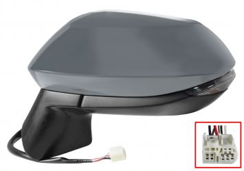 ESPEJO RETROVISOR TOYOTA COROLLA 2020-2023 ELECTRICO / TERMICO / PILOTO / IMPRIMADO / IZQUIERDO