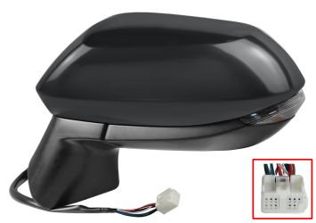ESPEJO RETROVISOR TOYOTA COROLLA 2019-2023 4 PUERTAS / ELECTRICO / TERMICO / PILOTO INTERMITENTE / ABATIBLE ELECTRICAMENTE / IZQUIERDO