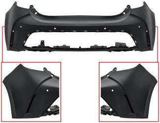 PARACHOQUES TOYOTA COROLLA 2019-2023 TRASERO / CON 4 SENSOR