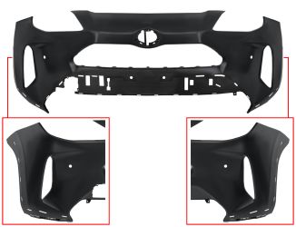 PARACHOQUES TOYOTA YARIS CROSS 2020-> DELANTERO / STYLE / AGUJEROS MOLDURA CENTRAL / CON 2 SENSOR