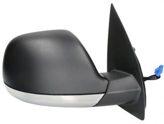 ESPEJO RETROVISOR VOLKSWAGEN AMAROK 2010-2016 BASE CROMADA / ELECTRICO / TERMICO / DERECHO