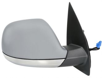 ESPEJO RETROVISOR VOLKSWAGEN AMAROK 2010-2016 BASE CROMADA / ELECTRICO / TERMICO / IMPRIMADO / DERECHO