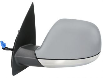 ESPEJO RETROVISOR VOLKSWAGEN AMAROK 2010-2016 BASE CROMADA / ELECTRICO / TERMICO / IMPRIMADO / IZQUIERDO