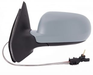 ESPEJO RETROVISOR VOLKSWAGEN BORA 1997-2005 MECANICO / IMPRIMADO / GRANDE / IZQUIERDO