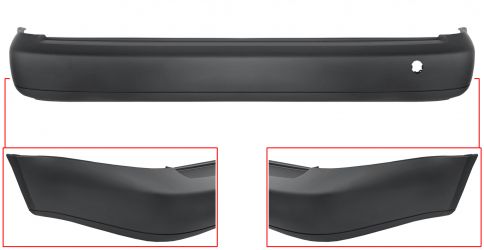 PARACHOQUES VOLKSWAGEN CADDY 2004-2010 TRASERO / CHASIS LARGO