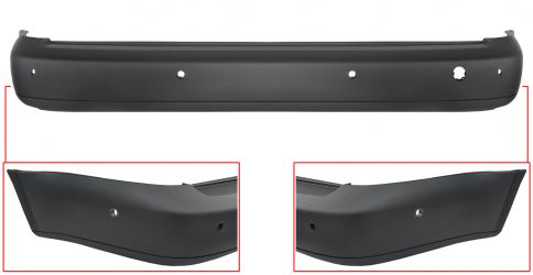 PARACHOQUES VOLKSWAGEN CADDY 2004-2010 TRASERO / CHASIS LARGO / CON 6 SENSOR