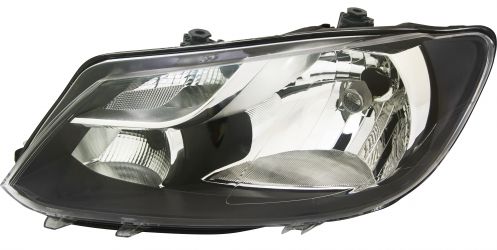 FARO VOLKSWAGEN CADDY 2010-2015 OPTICA SIMPLE / DETALLE CROMADO / IZQUIERDO