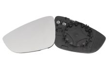 CRISTAL ESPEJO RETROVISOR VOLKSWAGEN SCIROCCO 2014-2017 CON SOPORTE / TERMICO / CONVEXO / IZQUIERDO