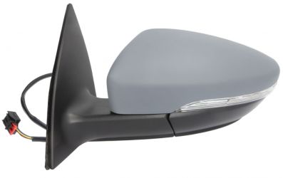 ESPEJO RETROVISOR VOLKSWAGEN EOS 2010-2015 ELECTRICO / TERMICO / PILOTO / LUZ CORTESIA / ABATIBLE ELECTRICAMENTE / IMPRIMADO / IZQUIERDO