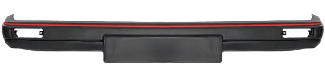 PARACHOQUES VOLKSWAGEN GOLF II 1983-1988 DELANTERO / MOLDURA ROJO
