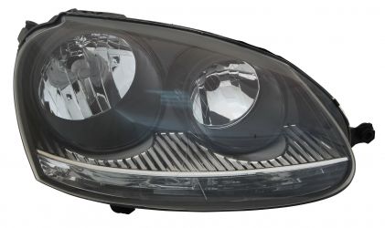 FARO VOLKSWAGEN GOLF V 2004-2008 BASE NEGRA / MODELO GTI / DERECHO