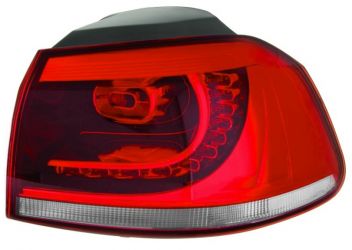 PILOTO TRASERO VOLKSWAGEN GOLF VI 2008-2012 EXTERIOR / LED / MODELO R / DERECHO