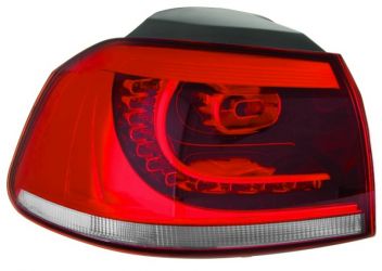 PILOTO TRASERO VOLKSWAGEN GOLF VI 2008-2012 EXTERIOR / LED / MODELO R / IZQUIERDO