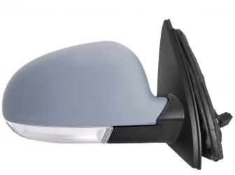 ESPEJO RETROVISOR VOLKSWAGEN JETTA 2005-2011 ELECTRICO / TERMICO / PILOTO / ABATIBLE ELECTRICAMENTE / LUZ CORTESIA / IMPRIMADO / DERECHO