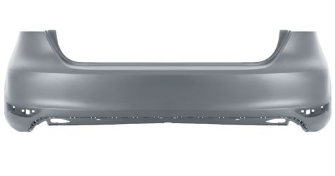 PARACHOQUES VOLKSWAGEN JETTA 2011-2014 TRASERO / IMPRIMADO