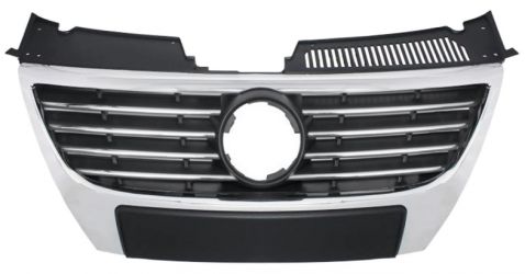 REJILLA VOLKSWAGEN PASSAT 2005-2010 FRENTE / LOGO 150MM / MOLDURA CROMADA / MARCO CROMADO