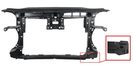 FRENTE INTERNO VOLKSWAGEN PASSAT 2010-2014 DELANTERO / MOTOR GASOLINA