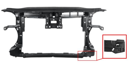 FRENTE INTERNO VOLKSWAGEN PASSAT 2010-2014 DELANTERO / MOTOR DIESEL