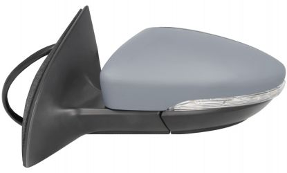 ESPEJO RETROVISOR VOLKSWAGEN PASSAT CC 2008-2012 ELECTRICO / TERMICO / PILOTO / LUZ CORTESIA / IMPRIMADO / IZQUIERDO