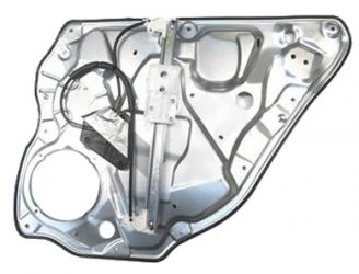 ELEVALUNAS VOLKSWAGEN POLO 2001-2005 5 PUERTAS / ELECTRICO / SIN MOTOR / CON PANEL / CONFORT / TRASERO IZQUIERDO