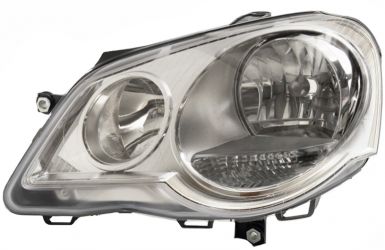FARO VOLKSWAGEN POLO 2005-2009 BASE CROMADA / IZQUIERDO