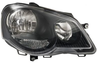 FARO VOLKSWAGEN POLO 2005-2009 BASE NEGRA / SPORT / DERECHO
