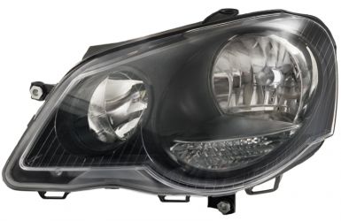 FARO VOLKSWAGEN POLO 2005-2009 BASE NEGRA / SPORT / IZQUIERDO