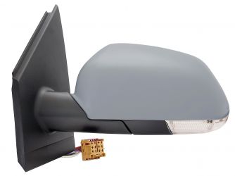 ESPEJO RETROVISOR VOLKSWAGEN POLO 2005-2009 ELECTRICO / TERMICO / PILOTO / IMPRIMADO / IZQUIERDO