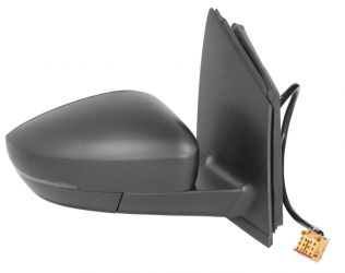 ESPEJO RETROVISOR VOLKSWAGEN POLO 2009-2010 CONECTOR CUADRADO / MECANICO / PILOTO / DERECHO