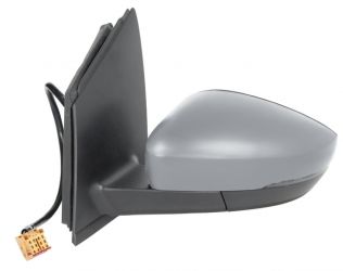 ESPEJO RETROVISOR VOLKSWAGEN POLO 2009-2010 CONECTOR CUADRADO / ELECTRICO / TERMICO / PILOTO / IMPRIMADO / IZQUIERDO