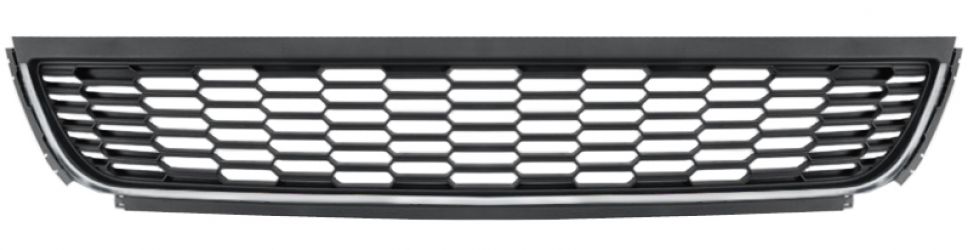 REJILLA VOLKSWAGEN POLO 2009-2014 PARACHOQUES DELANTERO / MARCO CROMADO