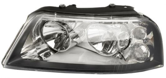 FARO SEAT ALHAMBRA 2001-2010 BASE CROMADA / BORDE NEGRO / IZQUIERDO