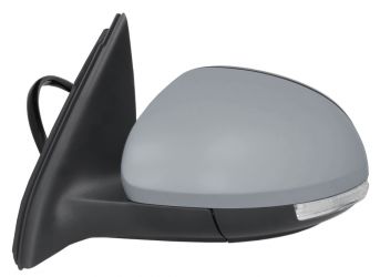 ESPEJO RETROVISOR VOLKSWAGEN TIGUAN 2007-2011 ELECTRICO / TERMICO / PILOTO / LUZ CORTESIA / ABATIBLE ELECTRICAMENTE / IMPRIMADO / IZQUIERDO