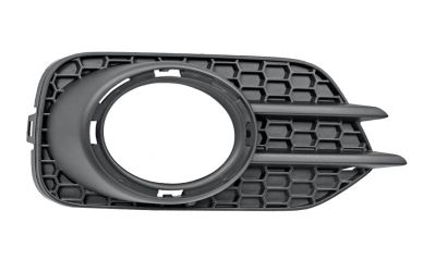 REJILLA VOLKSWAGEN TIGUAN 2011-2016 PARACHOQUES DELANTERO / OFF ROAD / CON ANTINIEBLA / CON AGUJEROS MOLDURA / DERECHA